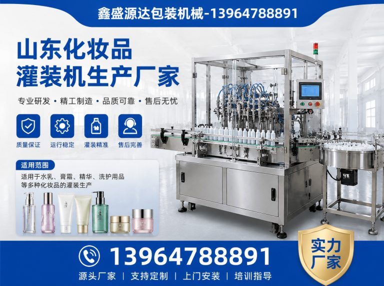 昌乐县山东化妆品灌装机生产厂家展示图